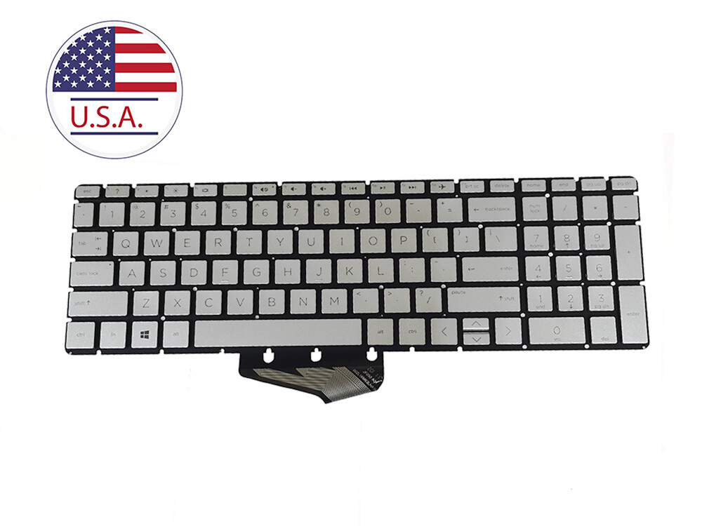 New HP 15-dy1048nr 15-dy1039nr 15-dy1086nr 15-dy0049nr Laptop Keyboard Silver