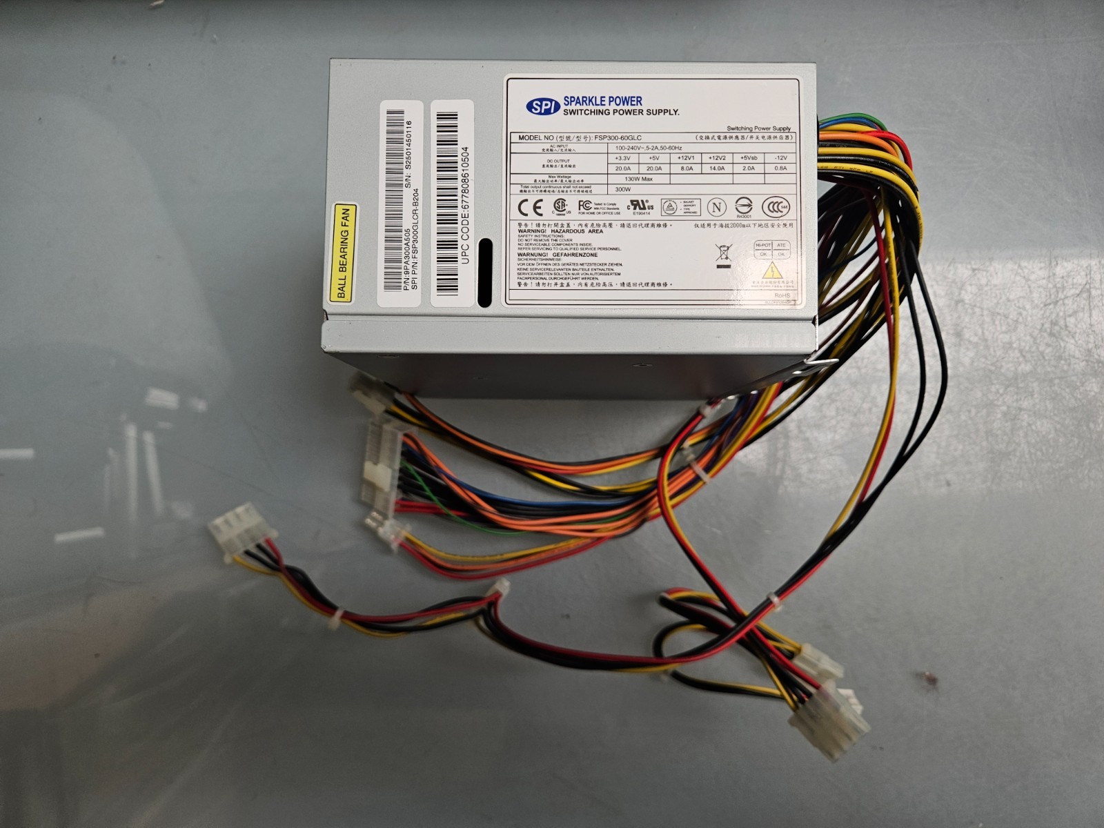 Sparkle 300W Power Supply FSP300-60GLC