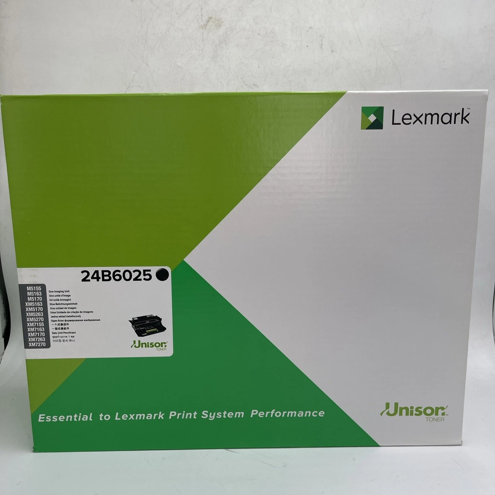 GENUINE Lexmark 24B6025 Black Imaging Unit M5155 M5170 XM5163