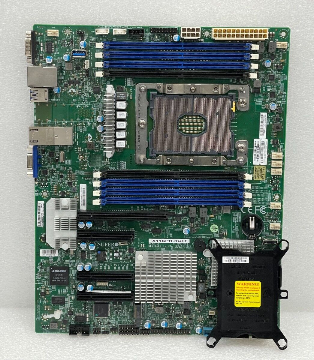 SuperMicro X11SPH-nCTF Server Board / For parts 