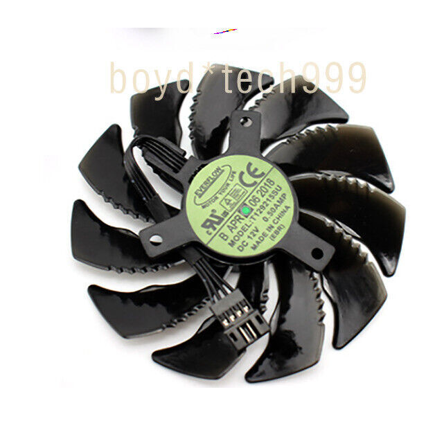 T129215SU 12V 4Pin Cooling Fan For Gigabyte GTX1060 GTX1070 Cooler Fan 88MM