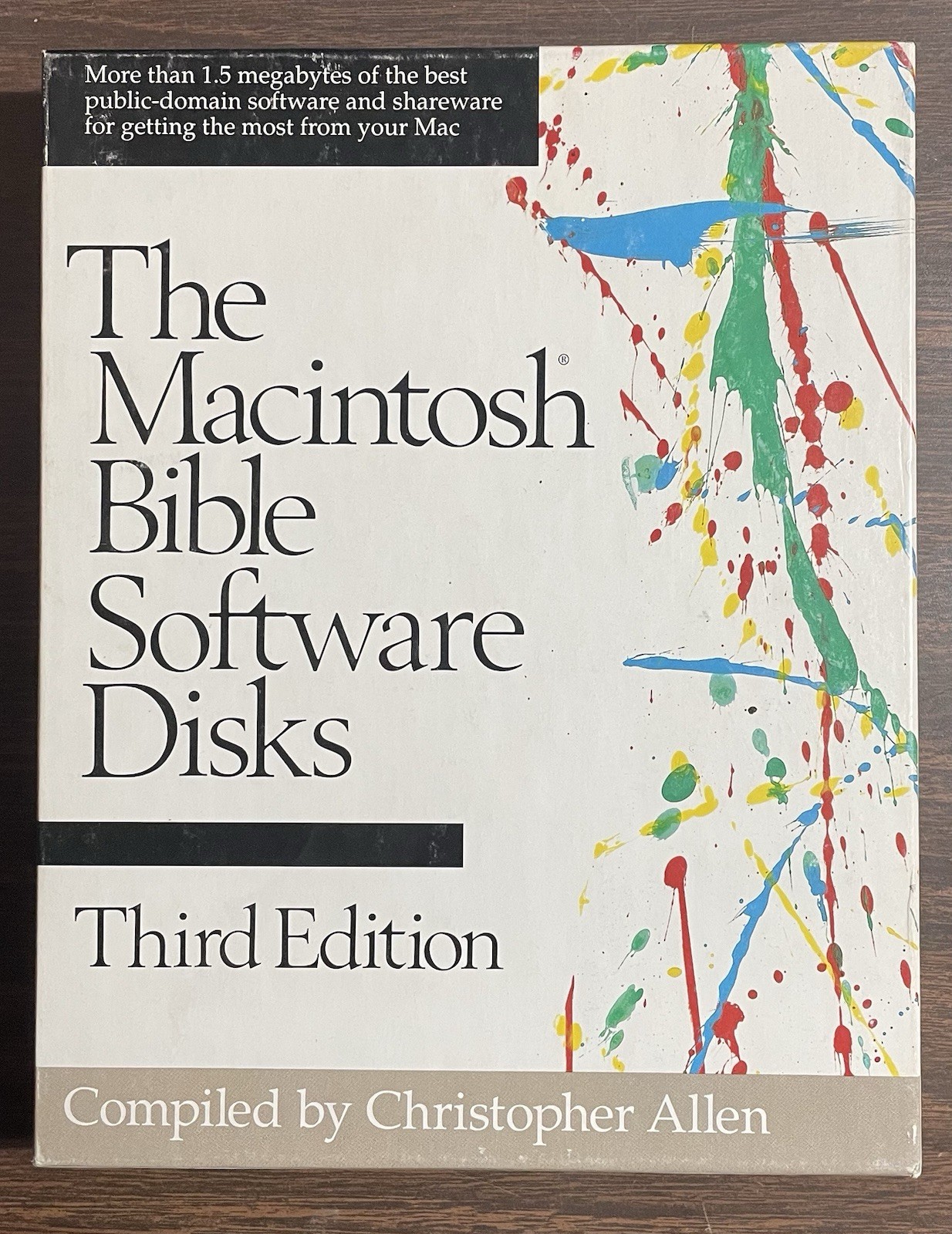 Vintage 1991 The Macintosh Bible Software Disks Third Edition Apple Floppy Disks