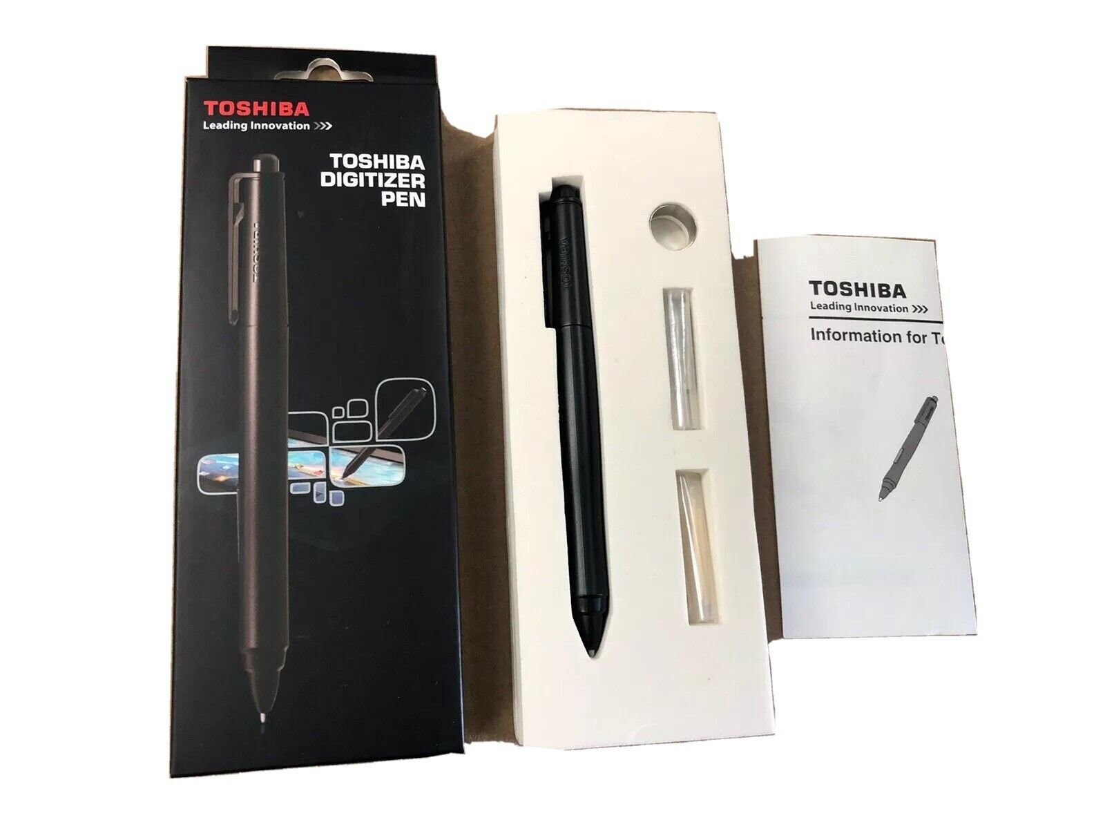 Toshiba Digitizer Pen Stylus w/ Eraser for Portege Z10t & Z15t Laptop PA5133U