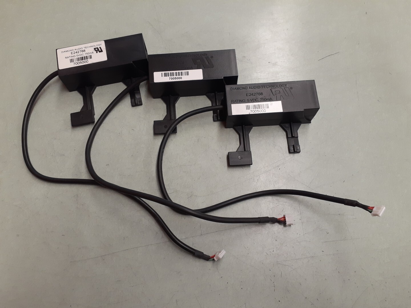 (3) Diamond Audio Technology Speakers E242768 7005000