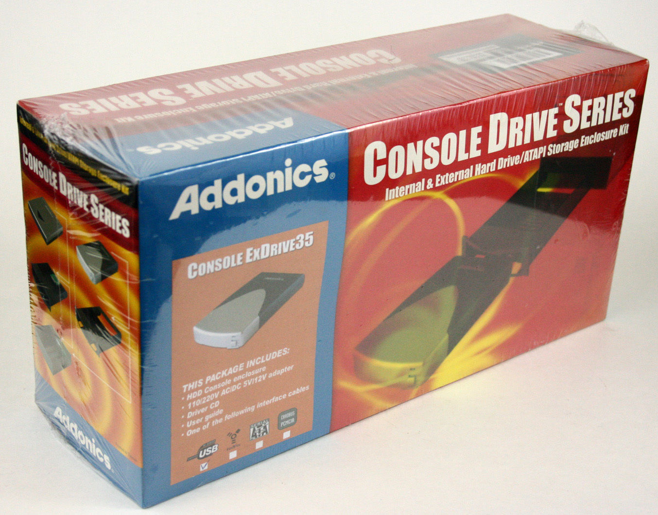 Addonics ATAPI Internal External Hard Drive Enclosure Console Drive Series - New