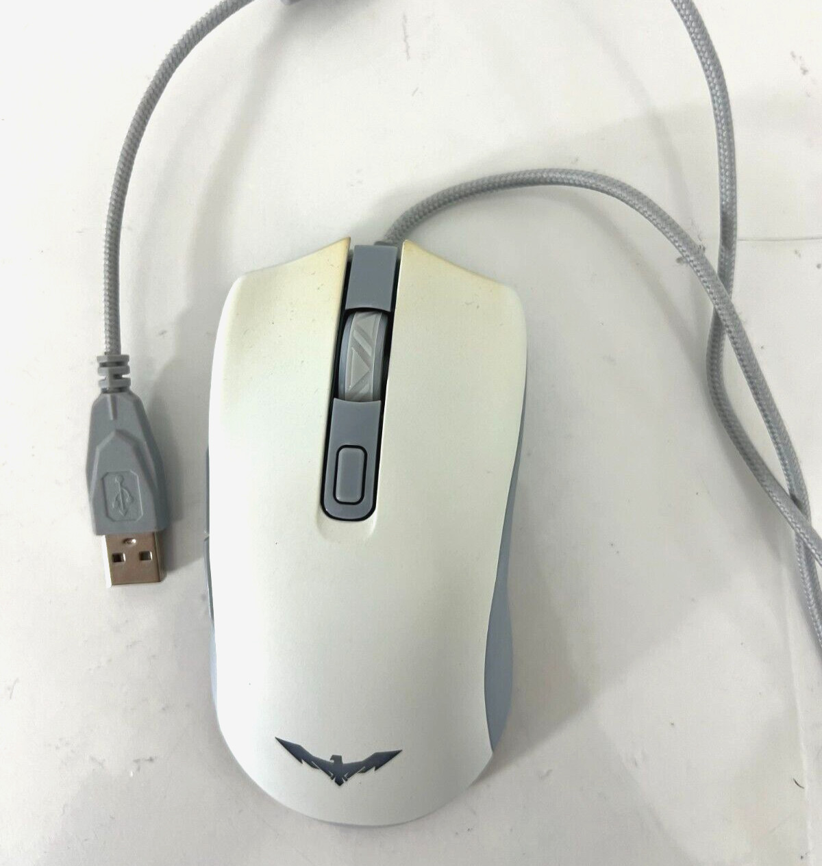 HAVIT Magic Eagle HV-MS732 Wired USB Programmable Mouse - White