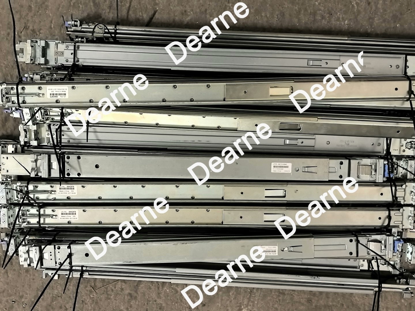 1 pair of IBM Lenovo X3650sr650 sr550 sr588 server rails 00ka592 00kg975 00kg976