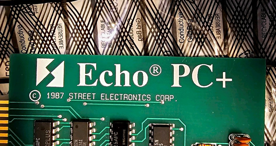 Street Electronics Corp Echo PC+ ISA Sound Card 60-042-03 DB-15 Vintage