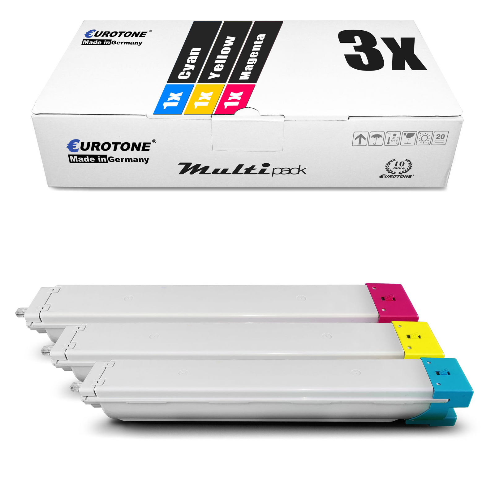3x Eco Cartridge Replaces Samsung X 4200 Series X 4220 RX With Per Ca. 20.000