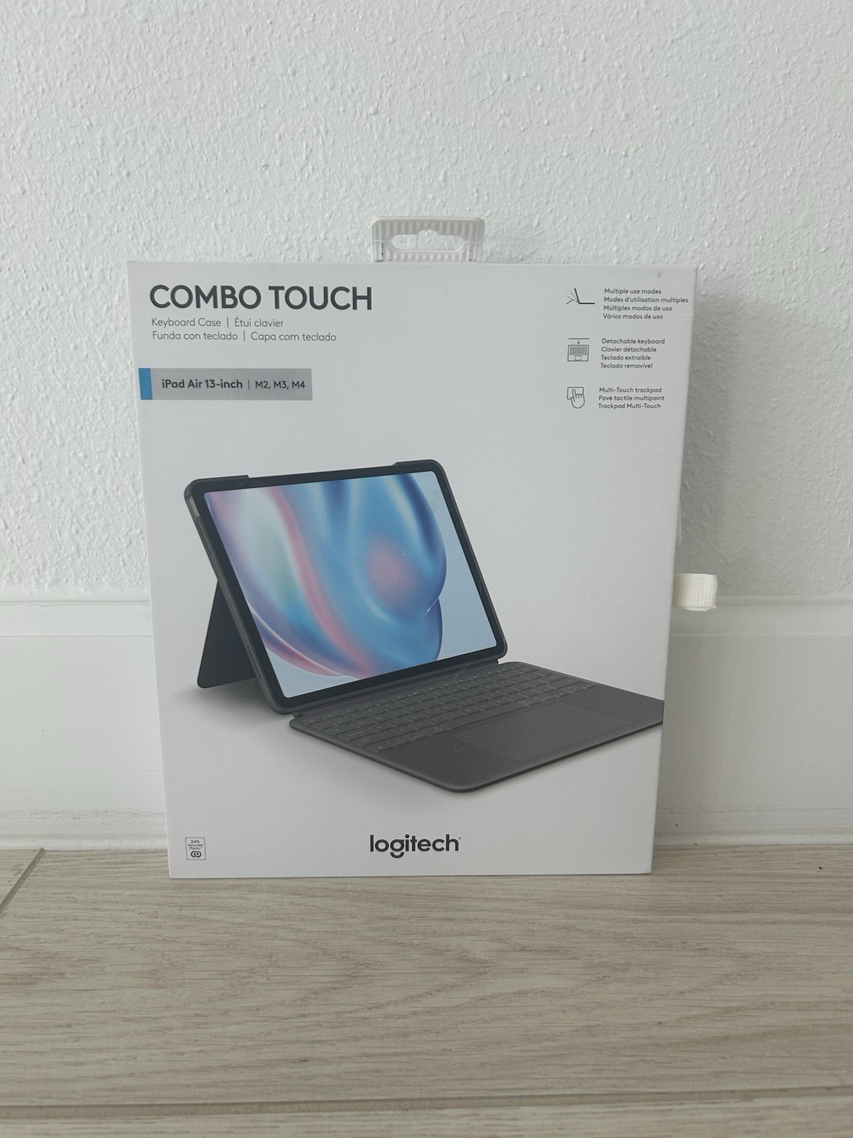 Logitech Combo Touch Keyboard Case for Apple iPad Air 13-inch M2,M3,M4