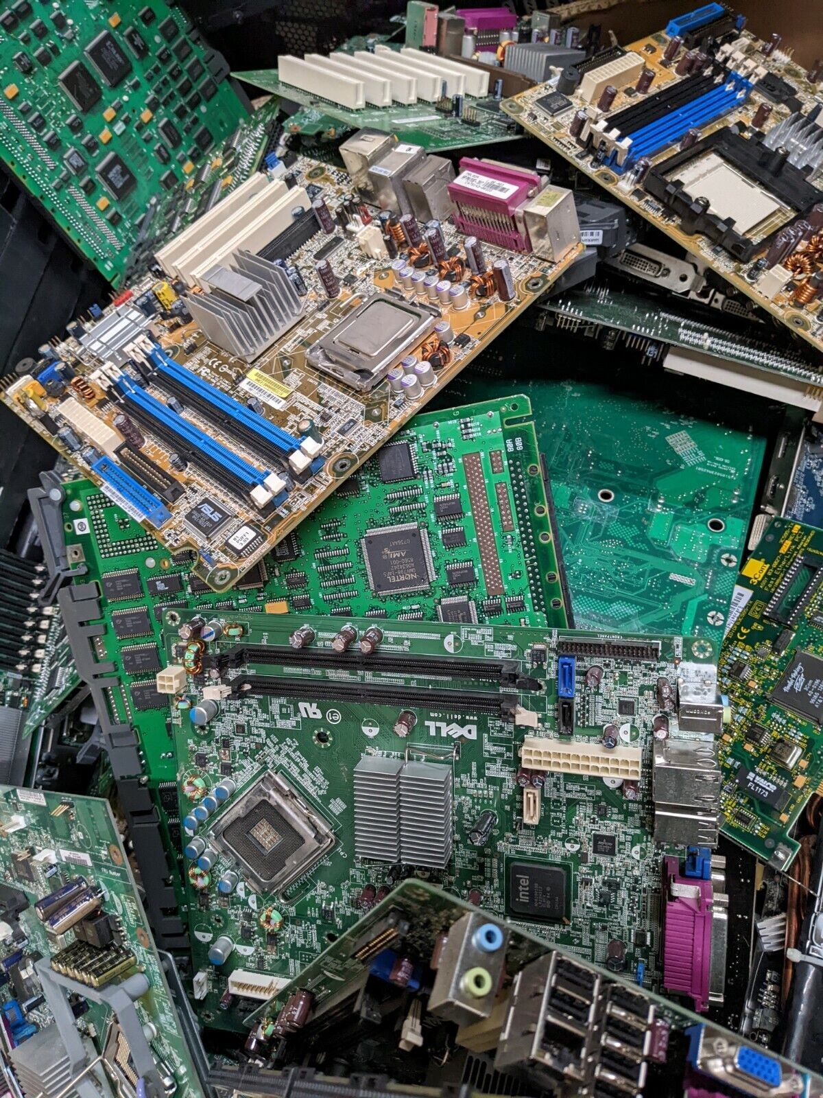 20x Computer Motherboards /Circuit Boards Scrap For Gold  Recovery or Art makers