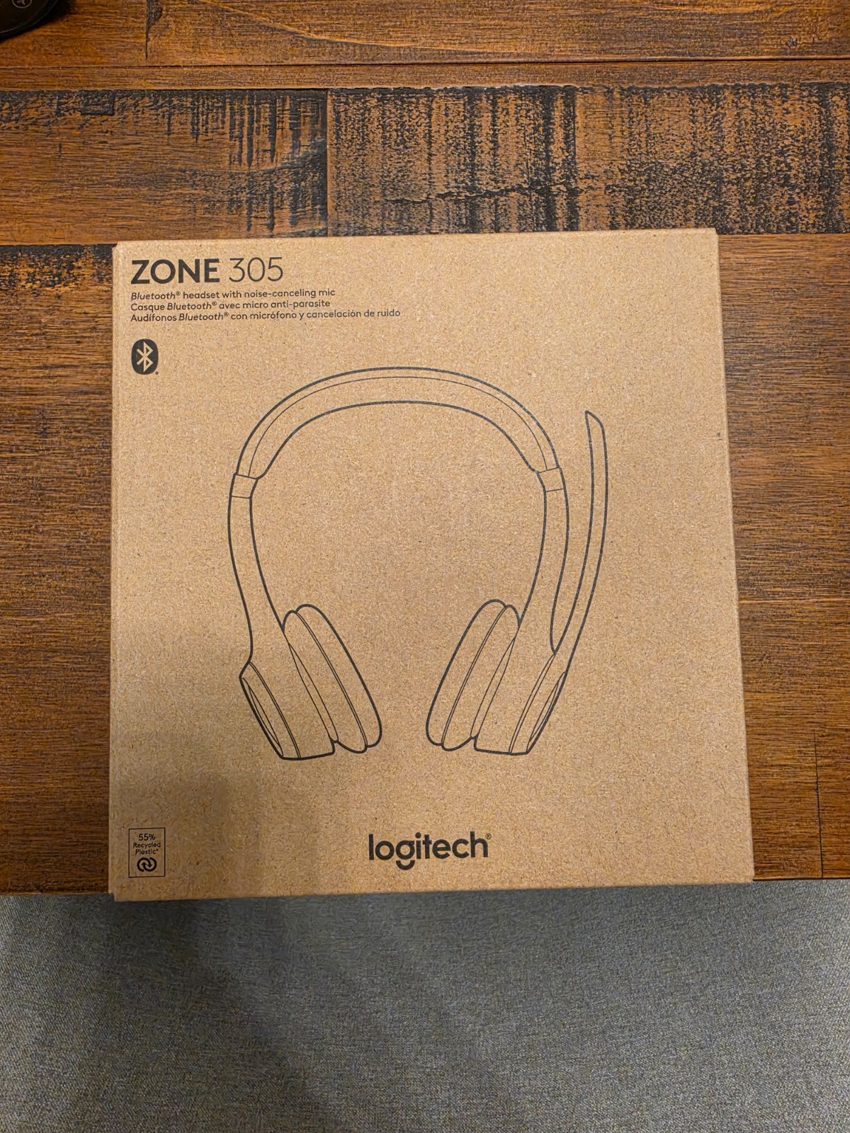 Logitech Zone 305 Business Wireless Bluetooth Headset for Microsoft Teams PC MAC
