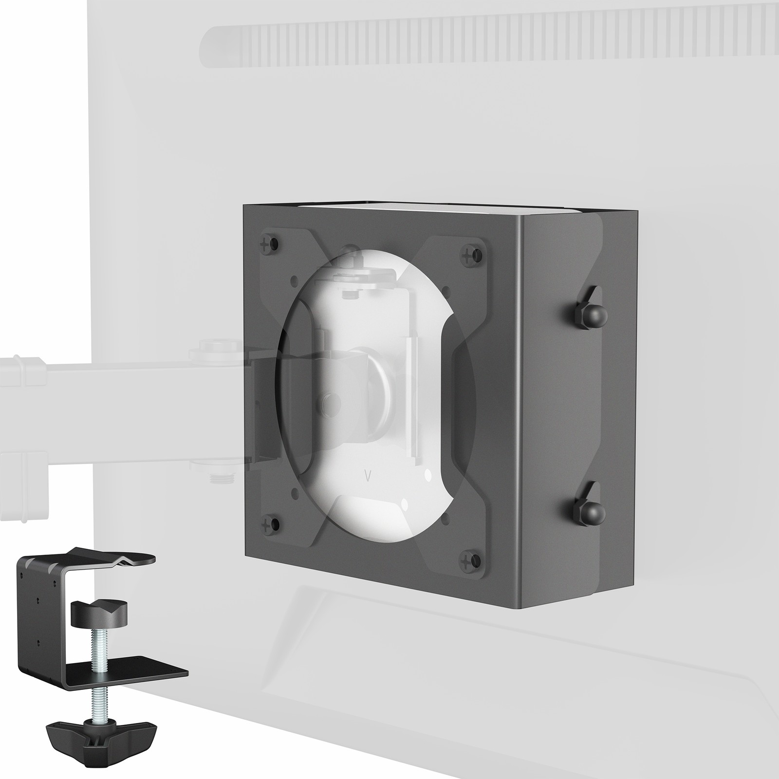 VIVO VESA Monitor Mount Designed for the Mac Mini M4 and M4 Pro (2024)