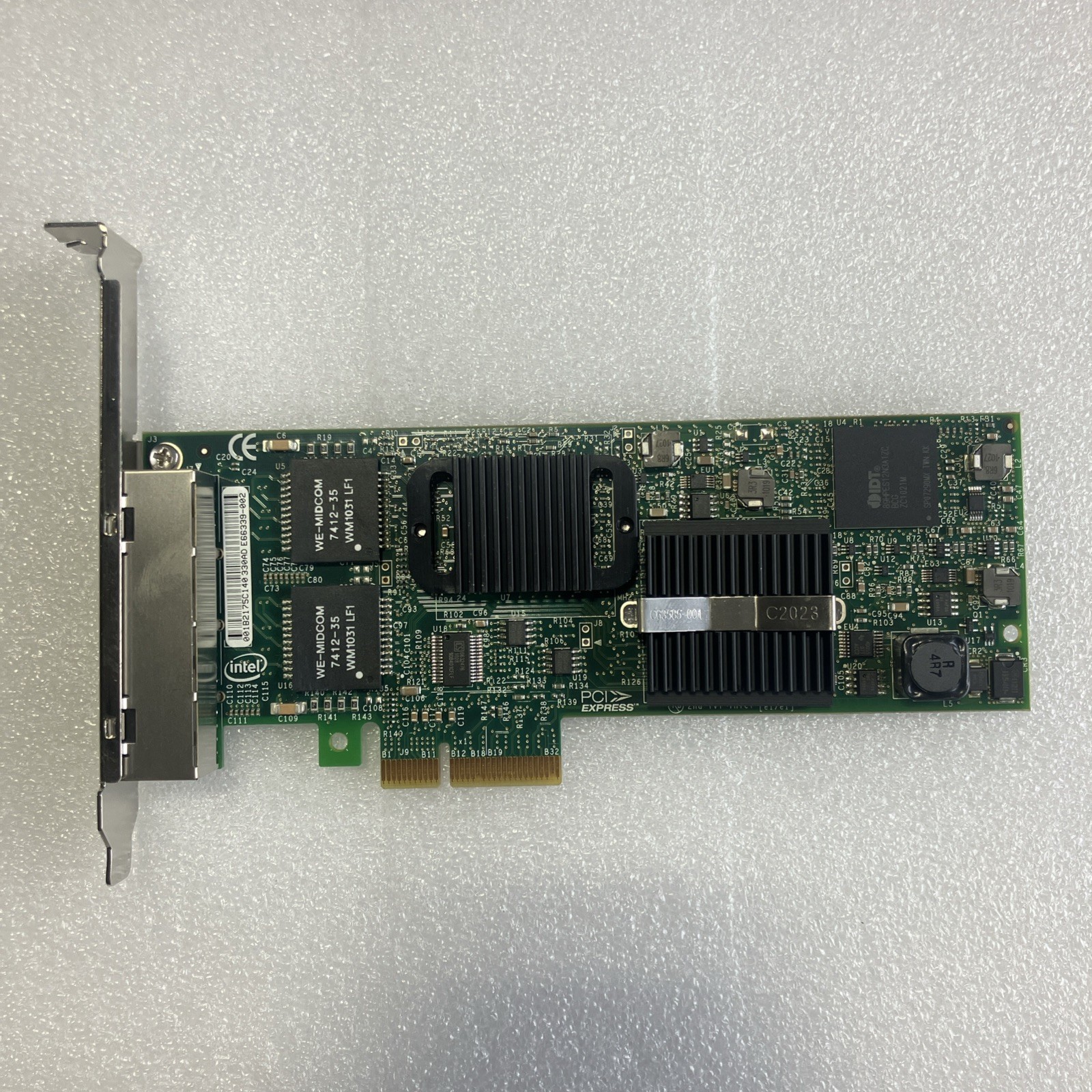 Dell 0H092P Pro/1000 VT Quad Port Gigabit Ethernet PCIe Network Adapter Card