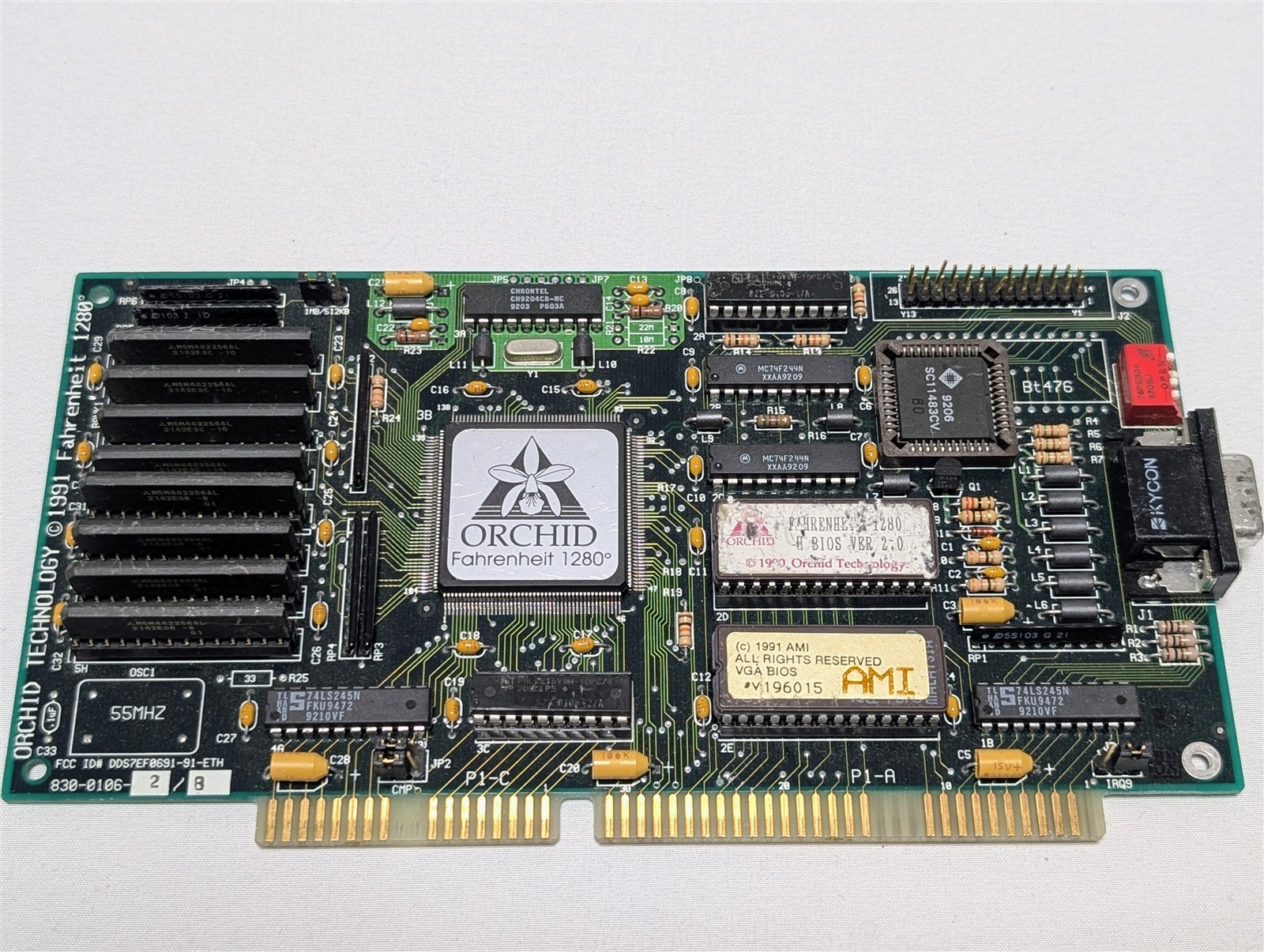 Orchid Technology Fahrenheit 1280 512 KB or 1 MB VRAM Video Card - RARE