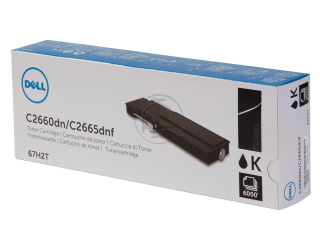 New Genuine Original Dell CMYK Toner Cartridge for C2660dn C2665dnf C2660 C2665