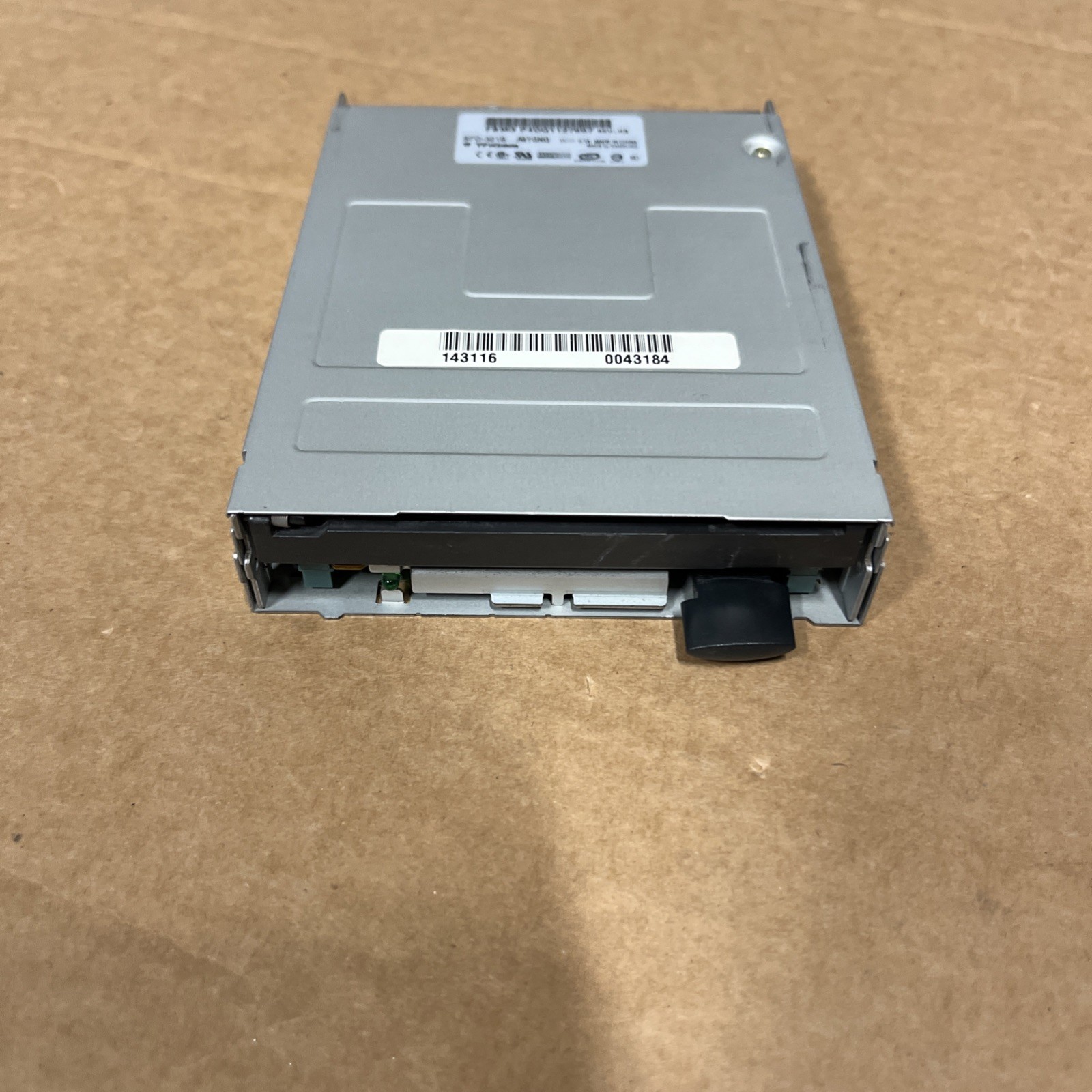Samsung TriGem SFD-321B Floppy Drive With Removable Long Button - No Faceplate