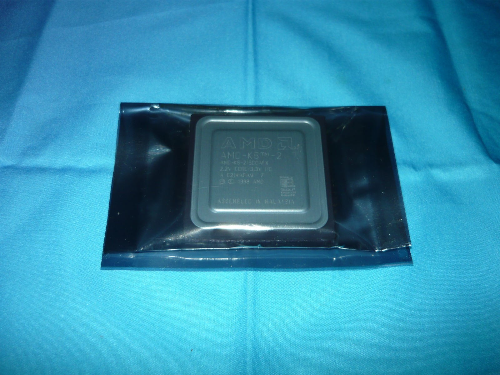 Vintage AMD K6-2 500AFX Super Socket 7 CPU Processor 500MHz Used