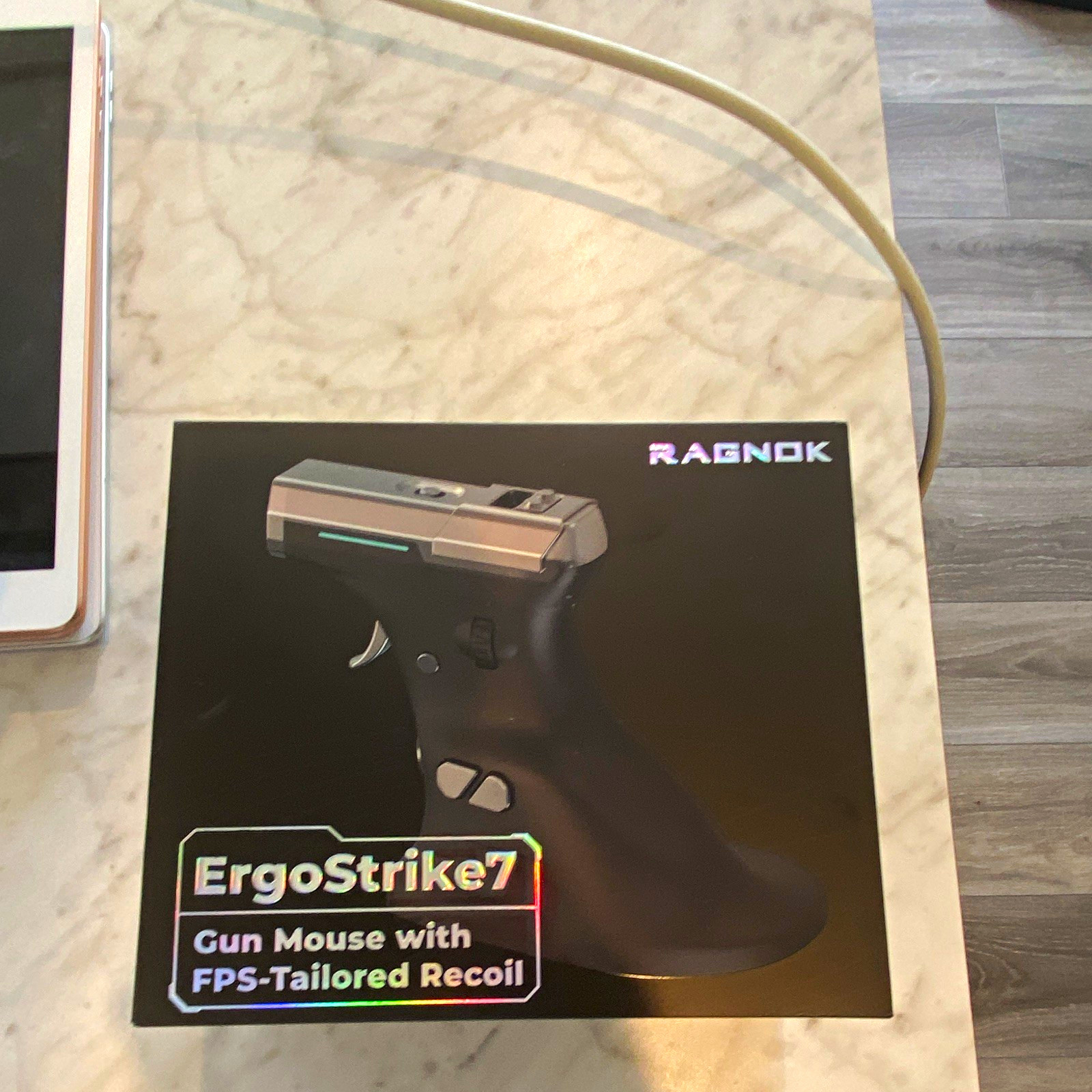 Ragnok ErgoStrike7 Gaming Mouse Wireless/Wired/Bluetooth Optical 8-Button