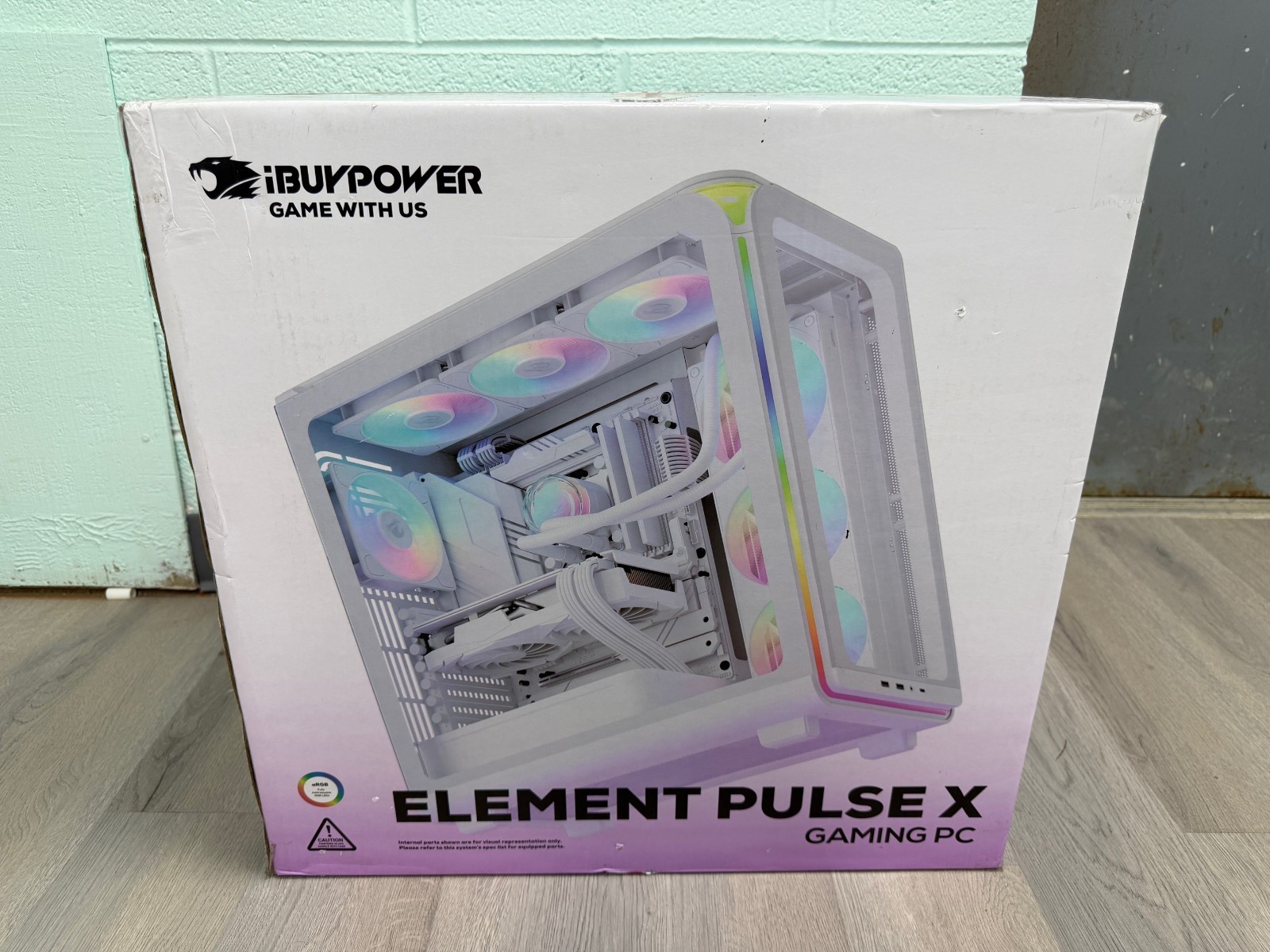 New iBuyPower Element Pulse X Gaming PC Ryzen 5 8400F 16GB RAM 1TB SSD 6500 XT