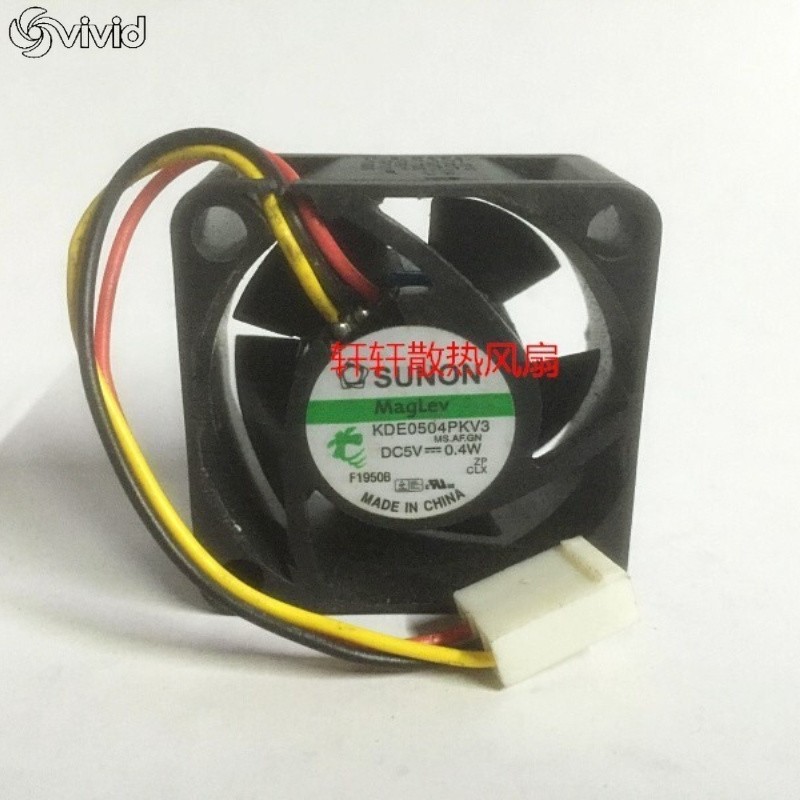 SUNON KDE0504PKV3 4020 4CM 5V 0.4W Maglev Quiet Fan 