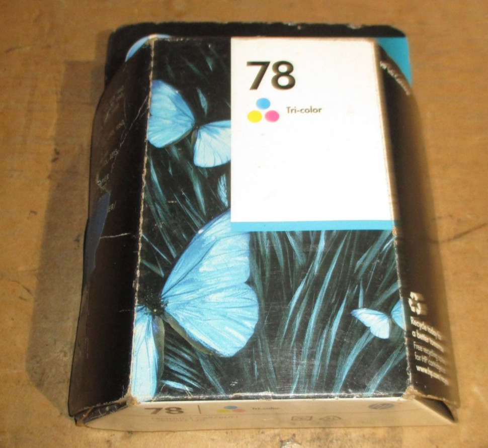 HP 78 Tri-Color Ink Cartridge Genuine C6578DN Cyan Magenta Yellow | Nov 2014