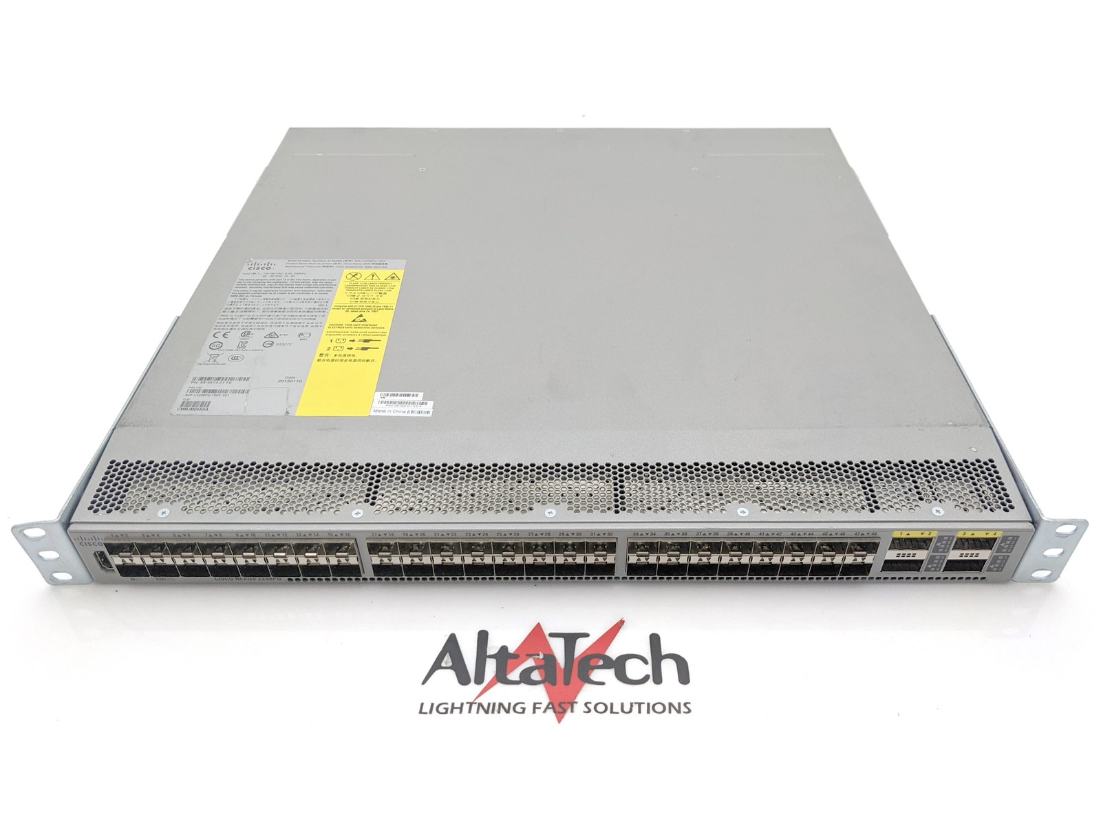 Cisco Nexus 2248PQ 48-Port 1/10GE Fabric Extender Switch N2K-C2248PQ-10GE, SFP+