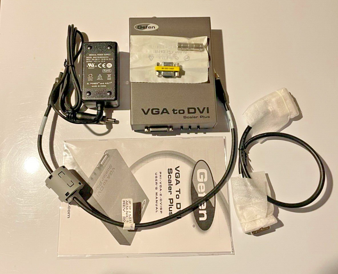 Gefen EXT-DVI-2-VGAN DVI-D to VGA Converter kit