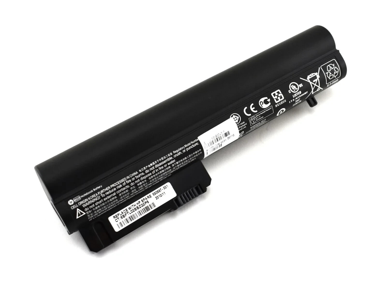 HP 6-Cell Li-Ion 62Wh 2.8Ah Battery 581191-122 Genuine Replacement