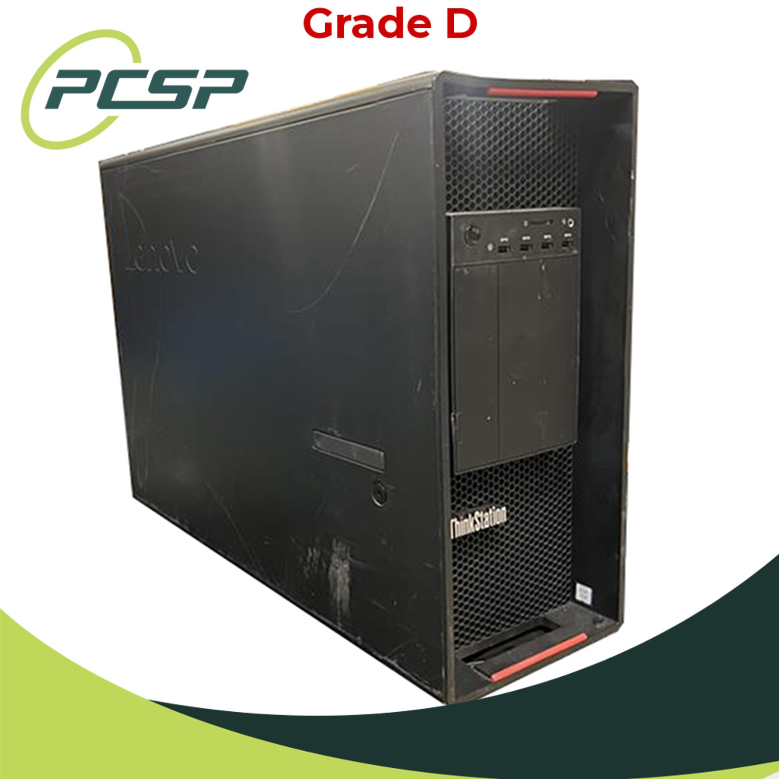 (Grade D) Lenovo P920 2x Xeon Silver 4114 128GB RAM K2200 256GB SSD Win11 1400W