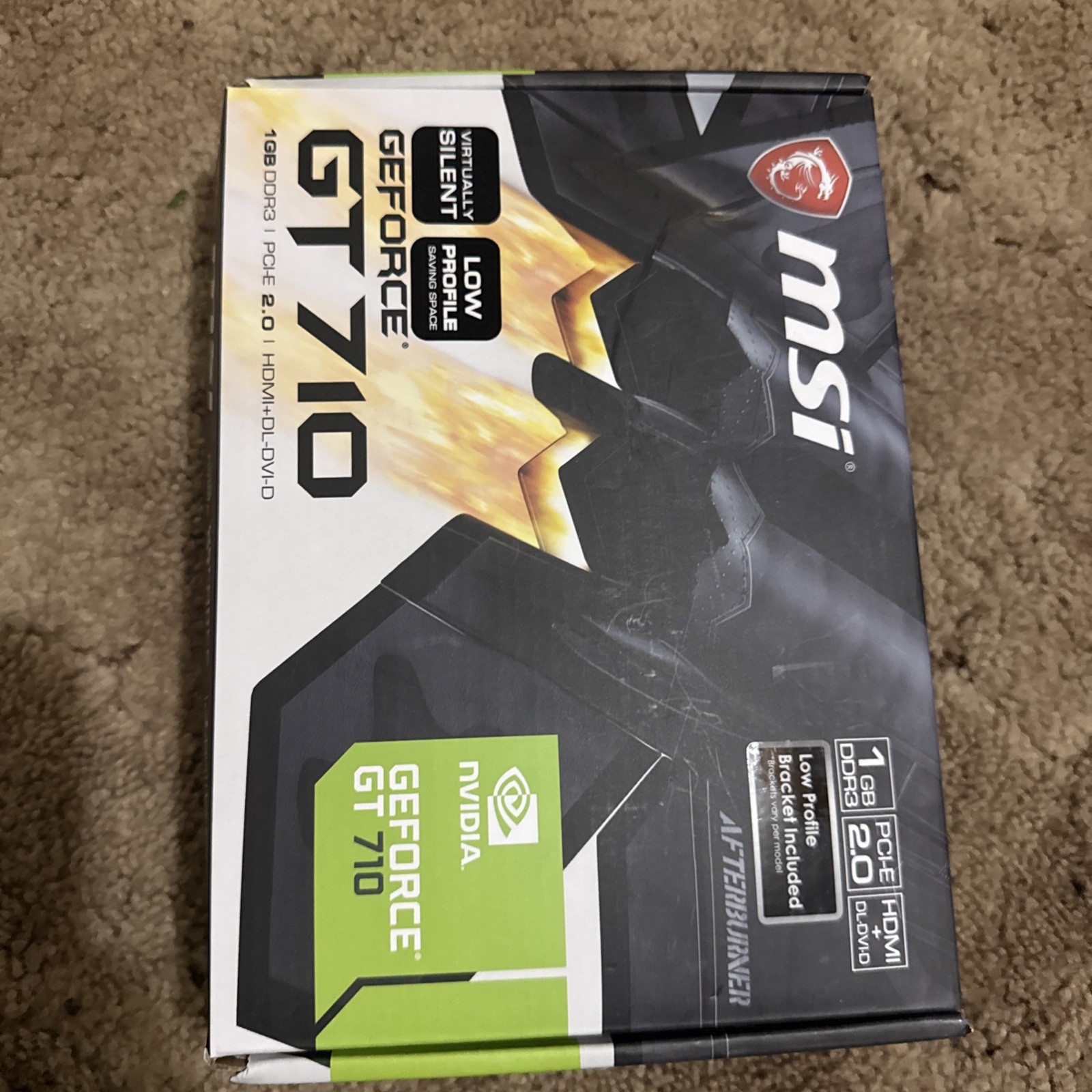 ASUS NVIDIA GeForce GT 710 1GB GDDR5 Graphics Card (GT710SL1GD5BRK)