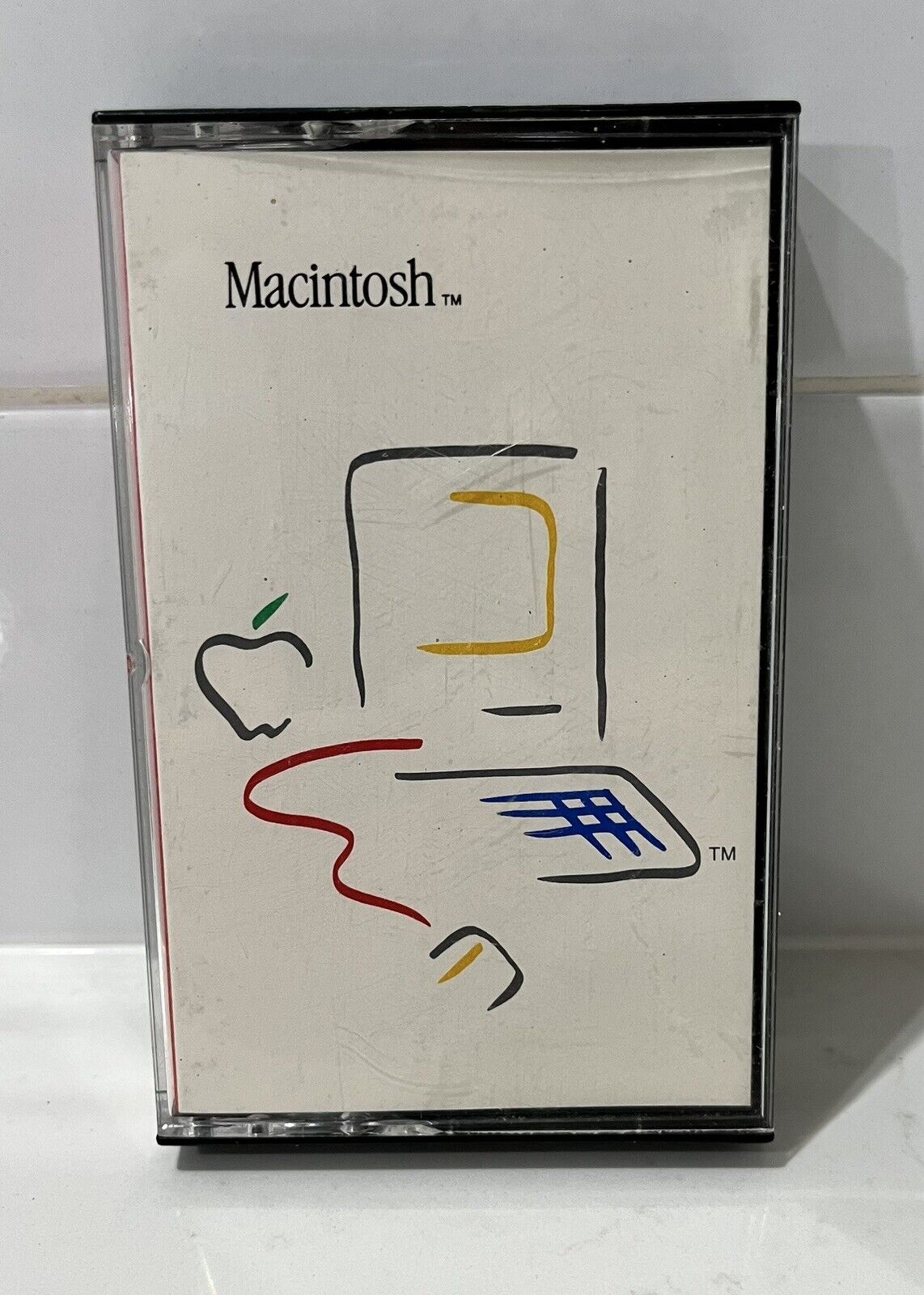 1983 A Guided Tour of Macintosh and MacWrite MacPaint Cassette, Vintage Apple
