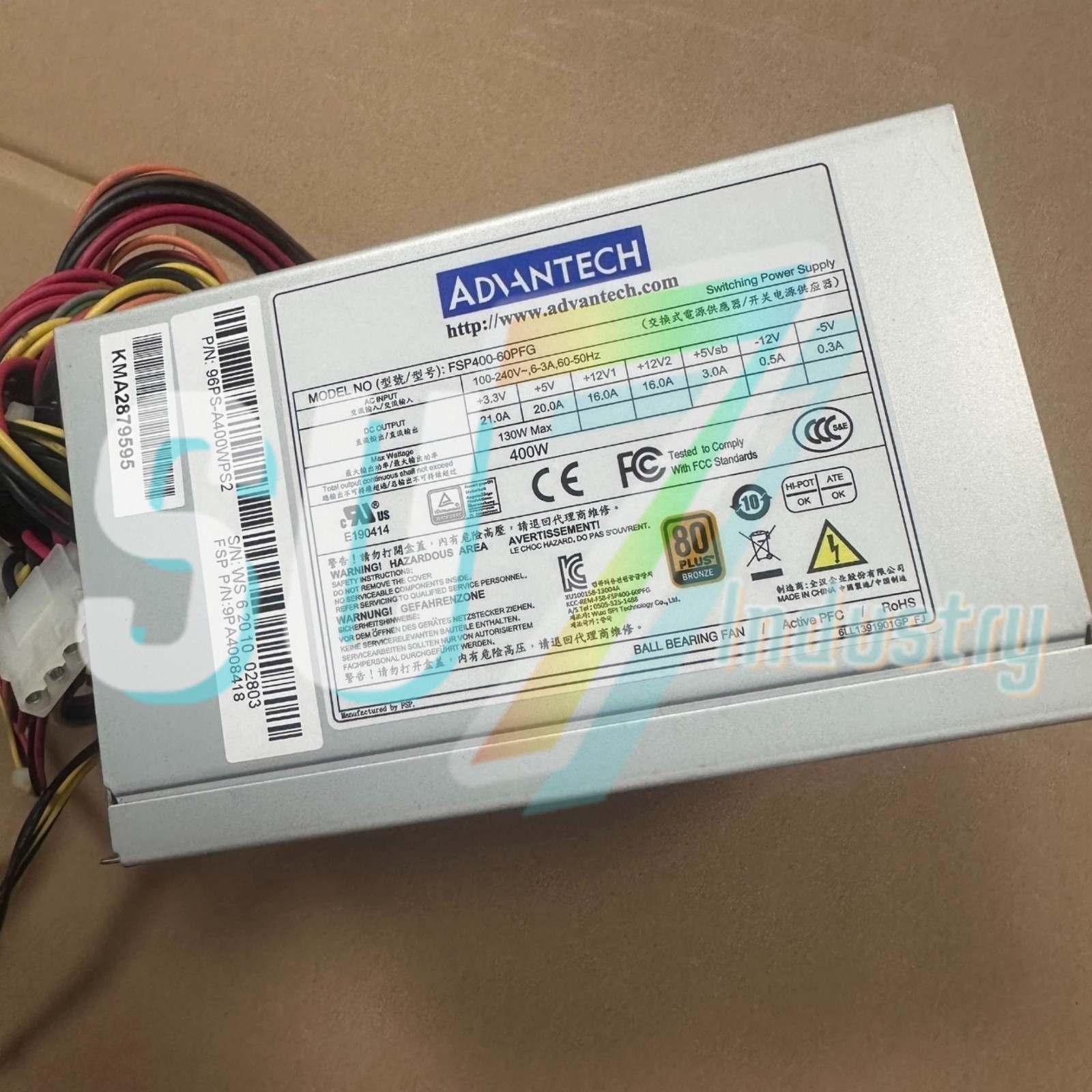 1pcs New FSP/ADVANTECH FSP400-60PFG Industrial control computer power supply