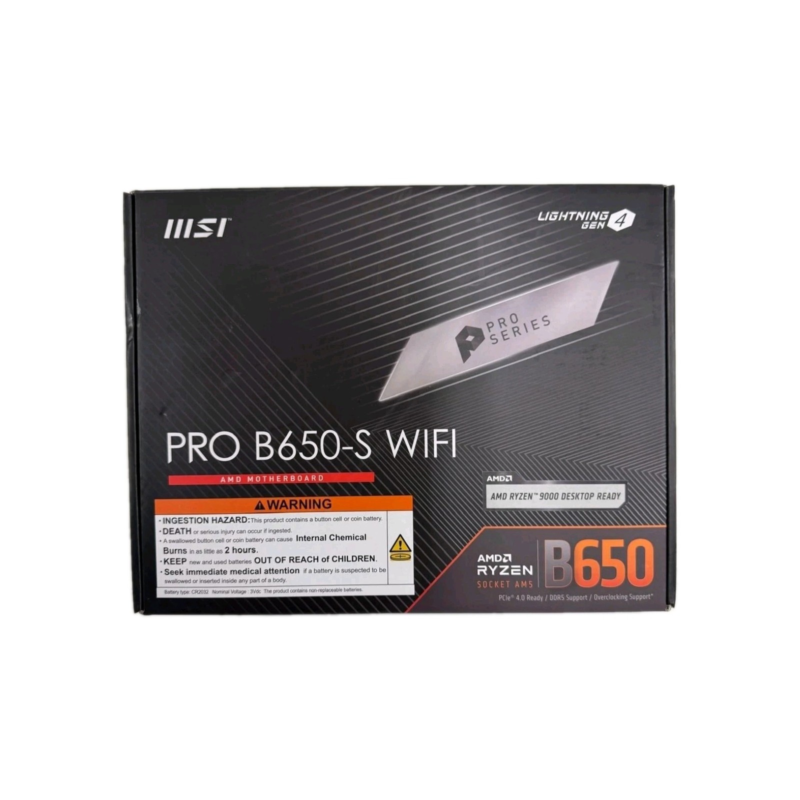 MSI PRO B650-S Wifi Proseries Motherboard AMD Ryzen 9000/8000/7000 Series Japan