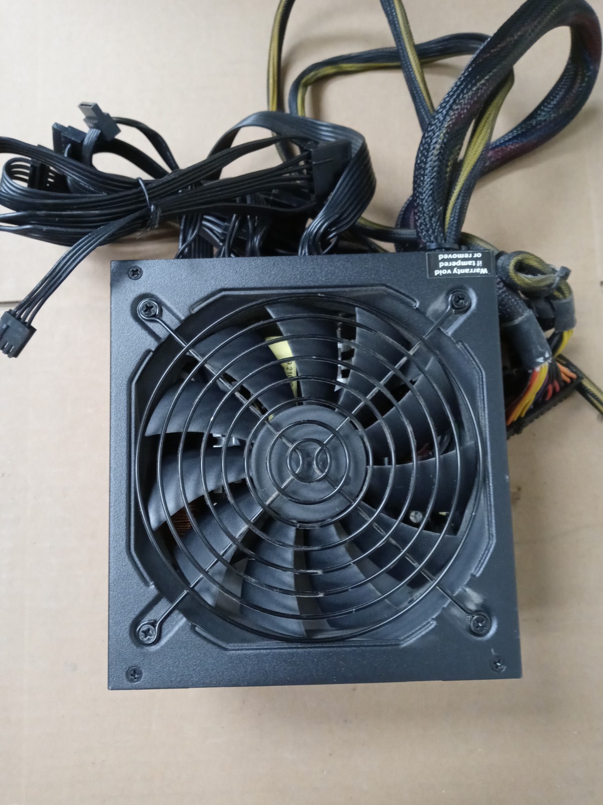 PowerSpec PS 750BSM 750W 80+ Bronze 4x PCIE Semi-Modular Gaming PC ATX12V PSU