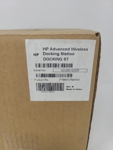 HP Advanced Wireless Docking Station F7M97UTI #ABA FACTORY SEALED