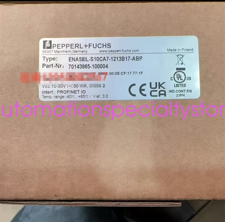 1PCS PEPPERL+FUCHS ENA58IL-S10CA7-1213B17-ABP Encoder shipping Via DHL/Fedex