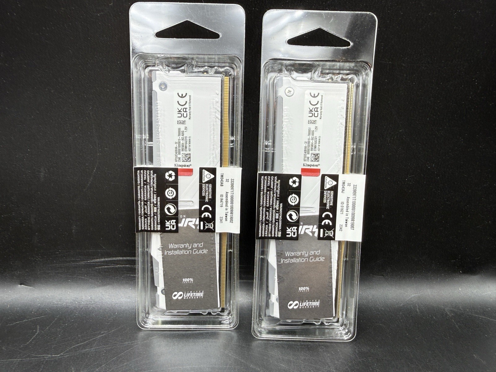 Kingston FURY Beast RGB 64GB (2 x 32GB) 288-Pin PC RAM DDR5 5200 (PC5 41600) Mem