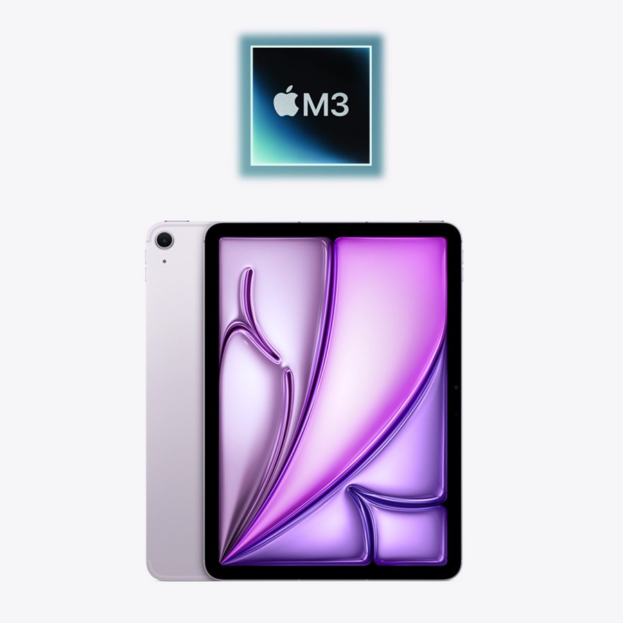 2025 Apple M3 iPad Air 7 90%+ 128GB WiFi Only 13" (Purple) A3269 w/Year Warranty