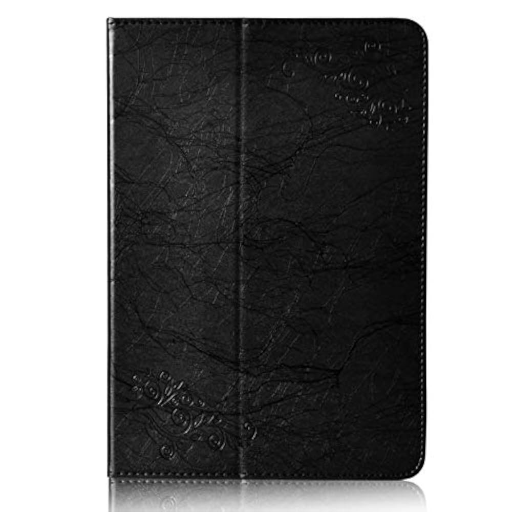 LIHOULAI PU Leather Case for AIR-U ATab-1 10.1 Inch Stand Black Japan Import