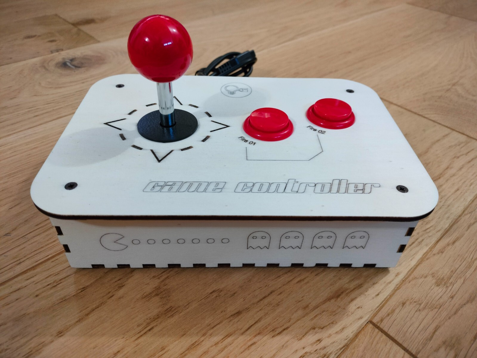 Joystick controller arcade box, new Commodore, Atari, Amiga, MSX, Spectrum....