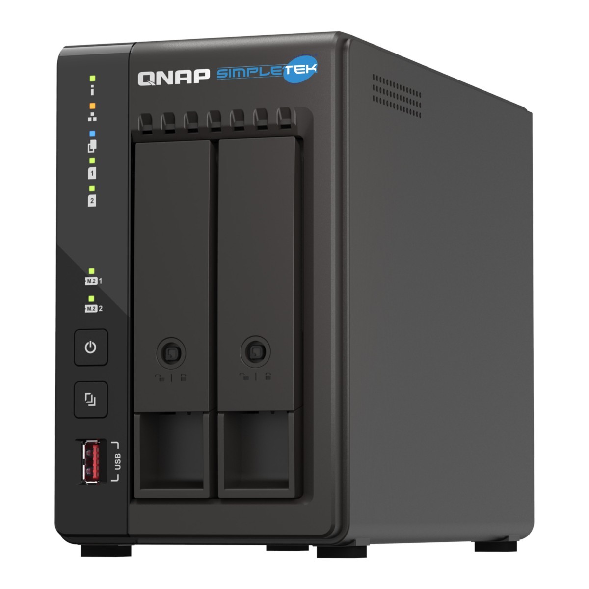 Qnap TS-253E Professional 2-Bay NAS Quad-Core 8GB DDR4 2x M.2 NVMe