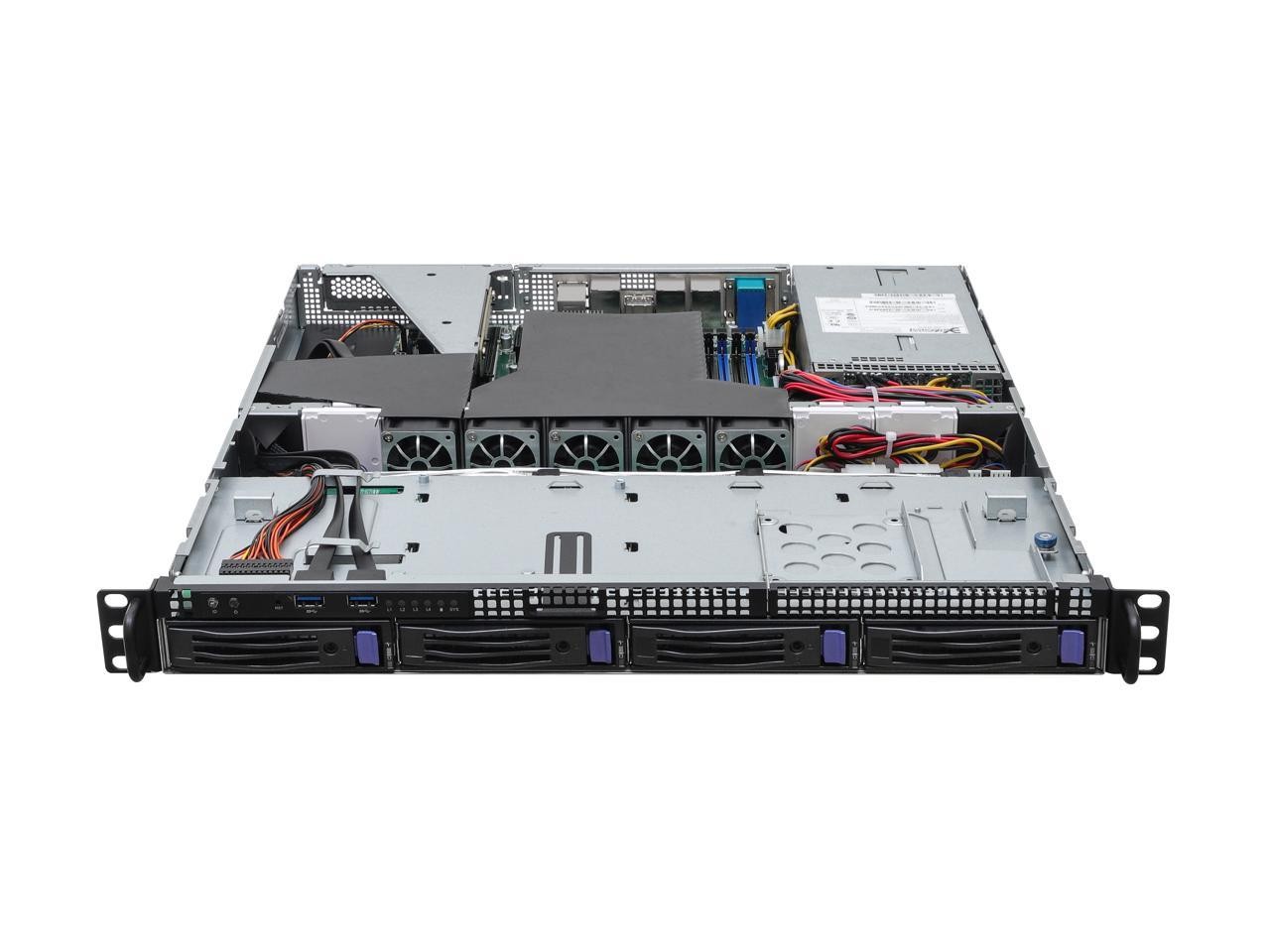 Asrock 1U4LWB650/2L2TRPSU Server Rack