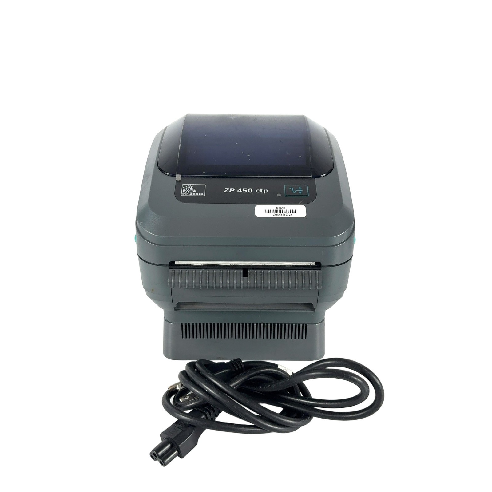 Zebra ZP450 CTP Portable Thermal Shipping Label Printer w/Power