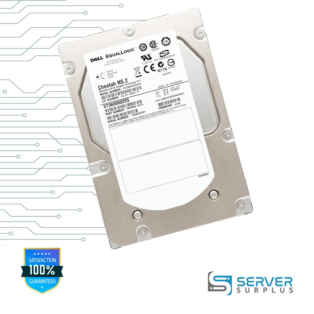 Seagate Cheetah NS.2 SAS 3.5 in Enterprise HDD | ST3600002SS | 9FS066-057