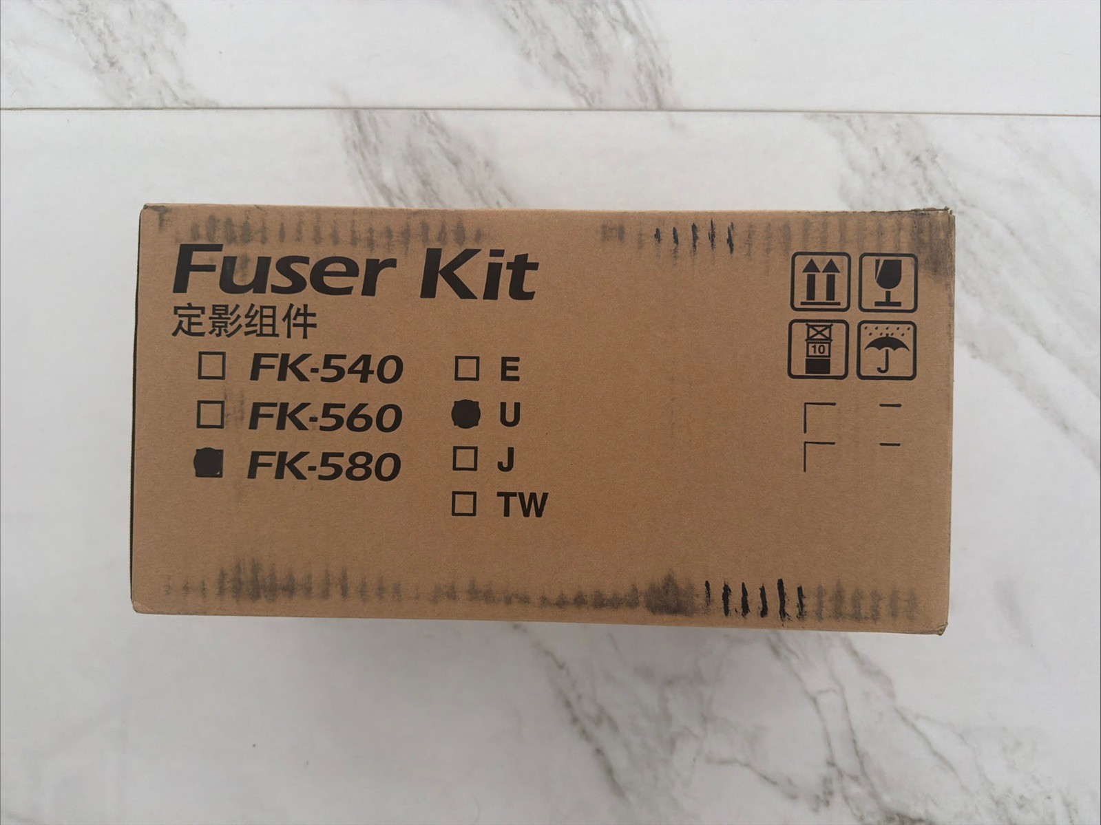 Genuine Kyocera FK-580 U 120V Fuser Kit 302K893031 302K893030