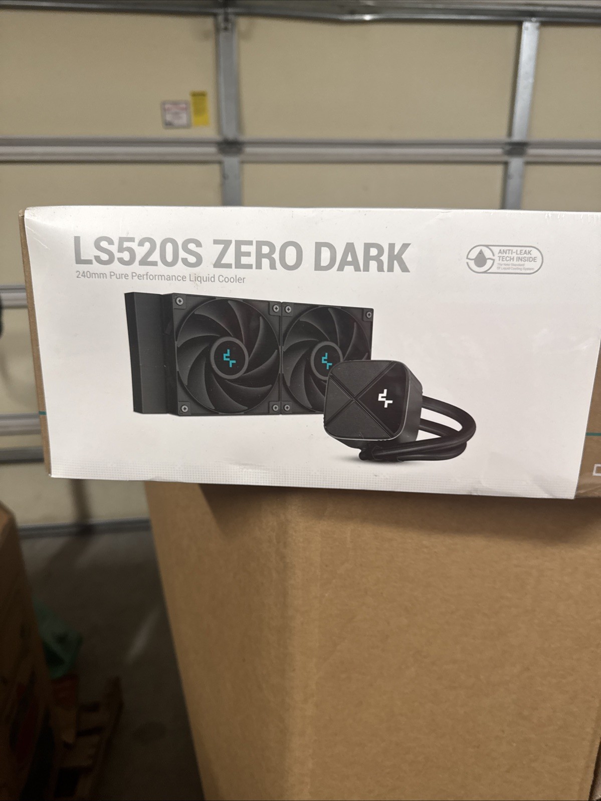 Deepcool LS520S ZERO DARK Liquid CPU Cooler 240mm Pure Performance SEALED