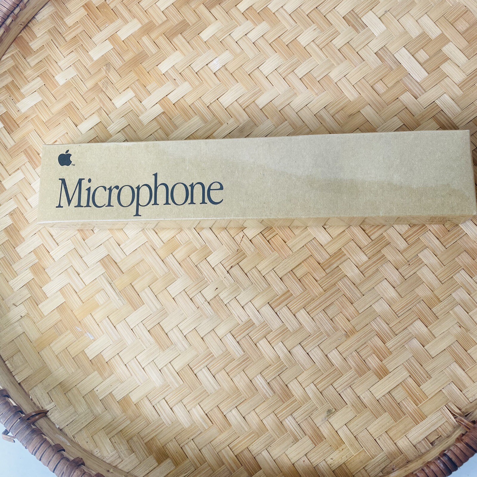 Sealed 1991 Vtg Apple Microphone New In Box - Old Stock 699-5103-A NOS