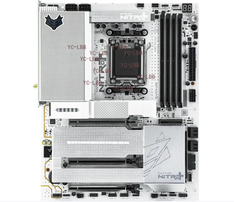 Sapphire NITRO X870E APHANTOMLINK White WIFI AM5 DDR5 Motherboard