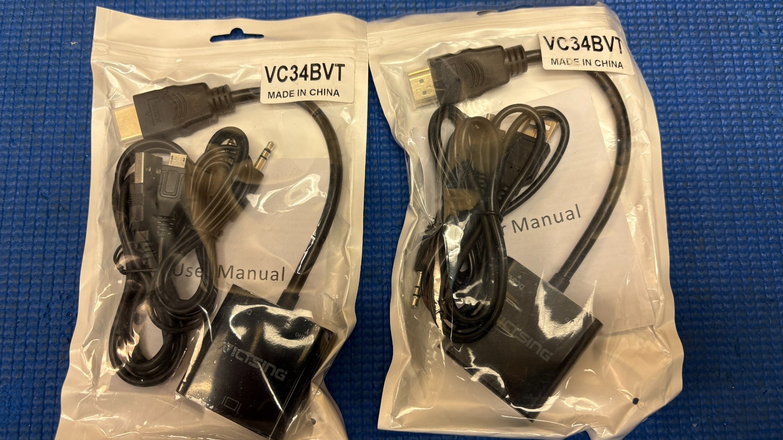 VicTsing VC34BVT DisplayPort To VGA Converter for PC Laptop (QTY 2)